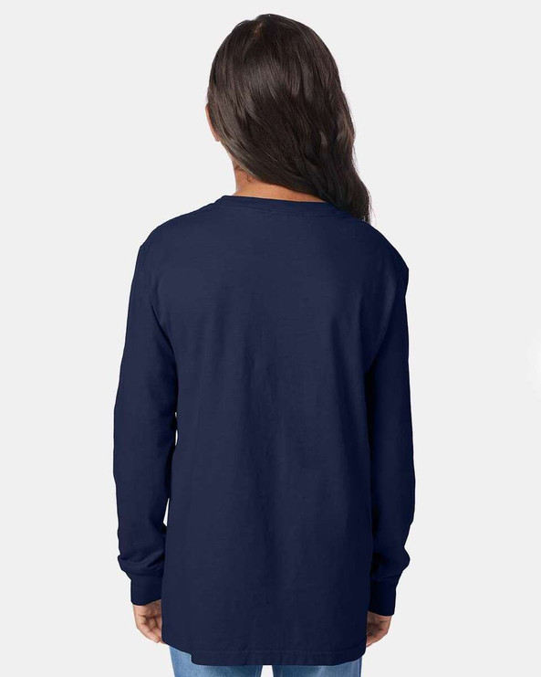 ComfortWash by Hanes GDH275 - Garment-Dyed Youth Long Sleeve T-Shirt