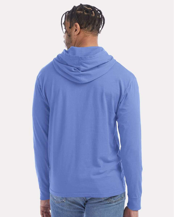 ComfortWash by Hanes GDH280 - Garment-Dyed Jersey Hooded Long Sleeve T-Shirt