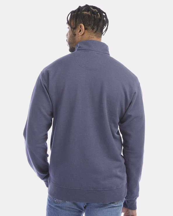 ComfortWash by Hanes GDH425 - Garment-Dyed Quarter-Zip Sweatshirt