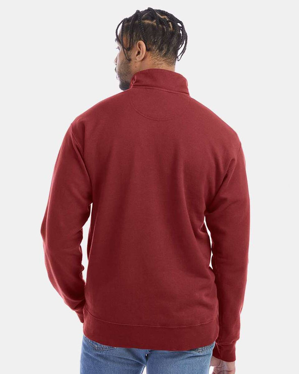 ComfortWash by Hanes GDH425 - Sudadera con cremallera y teñido en prenda