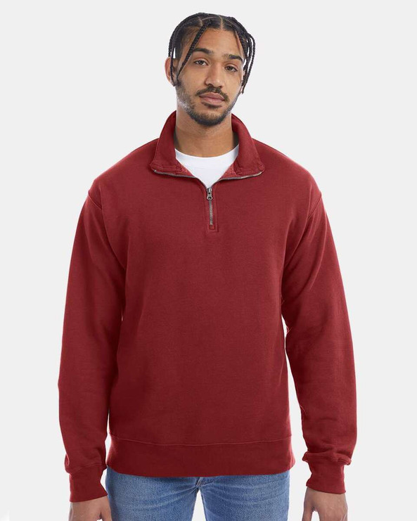 ComfortWash by Hanes GDH425 - Sudadera con cremallera y teñido en prenda