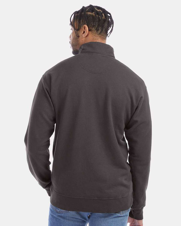 ComfortWash by Hanes GDH425 - Garment-Dyed Quarter-Zip Sweatshirt