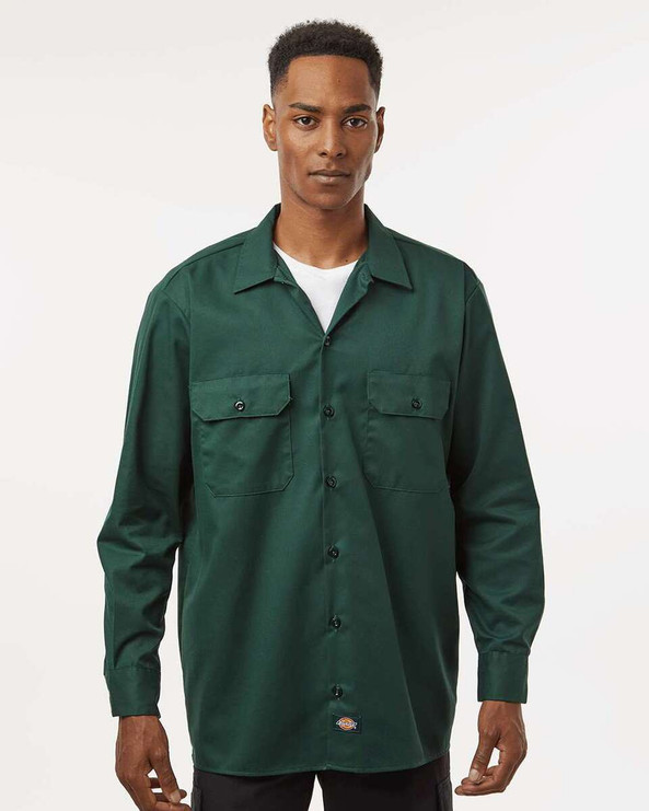 Dickies 5574 - Camisa de trabajo de manga larga