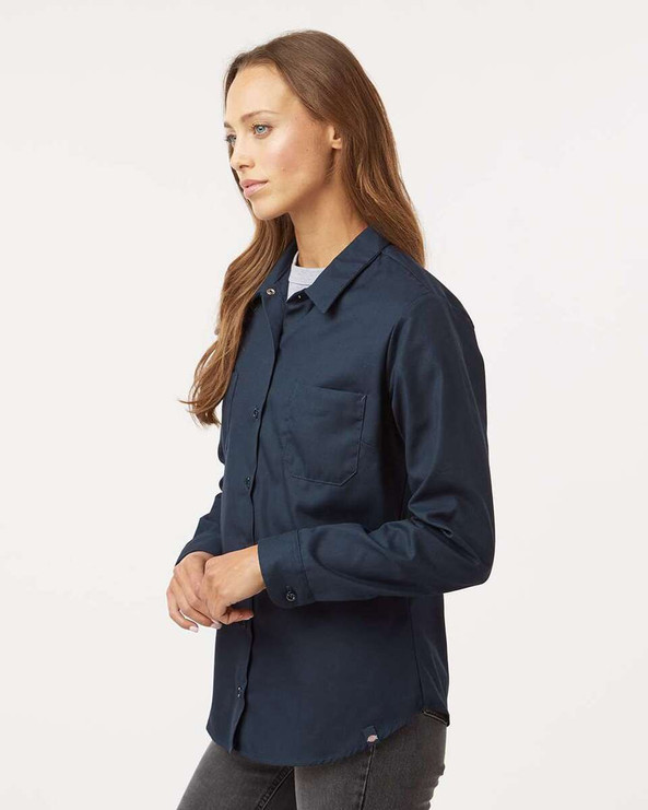 Dickies L5350 - Women's Long Sleeve Industrial Work Shirt
