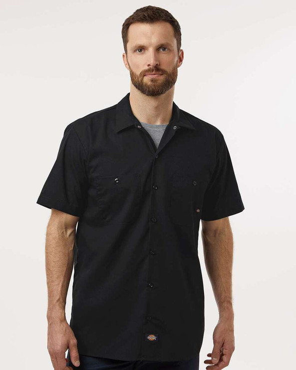 Dickies S535 - Camisa de trabajo industrial de manga corta