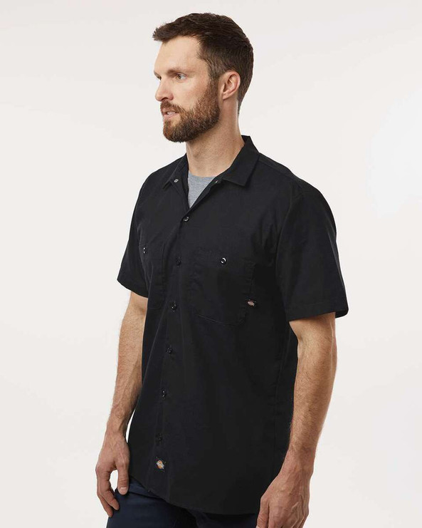 Dickies S535 - Camisa de trabajo industrial de manga corta