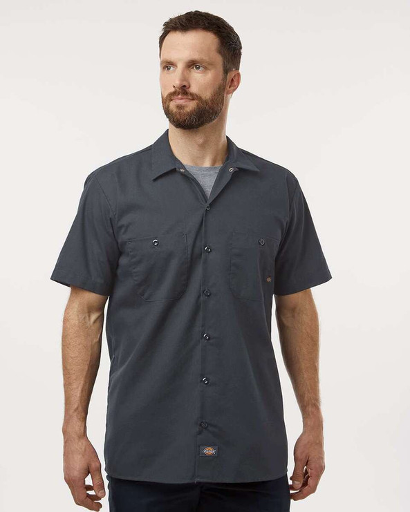 Dickies S535 - Camisa de trabajo industrial de manga corta