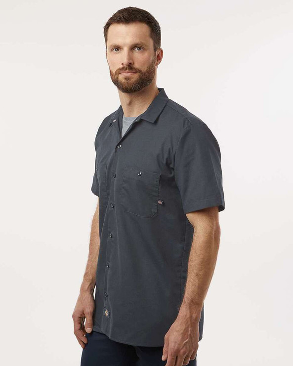 Dickies S535 - Camisa de trabajo industrial de manga corta