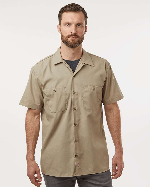 Dickies S535 - Camisa de trabajo industrial de manga corta