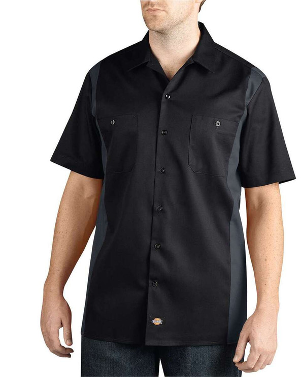 Dickies WS508 - Two-Tone Short-Sleeve Work Shirt