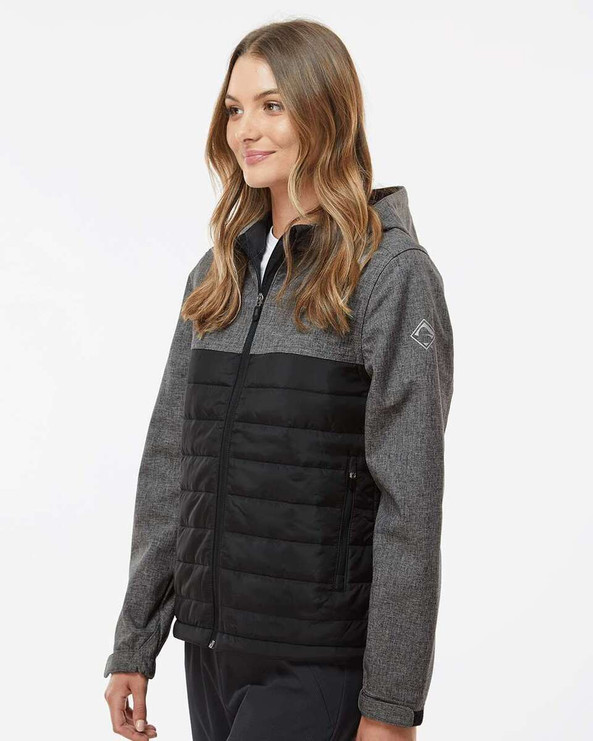 DRI DUCK 9415 - Chaqueta Vista Soft Shell Puffer para mujer