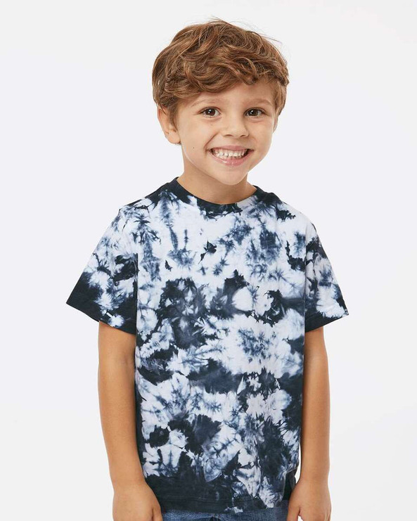 Dyenomite 330CR - Toddler Crystal Tie-Dyed T-Shirt