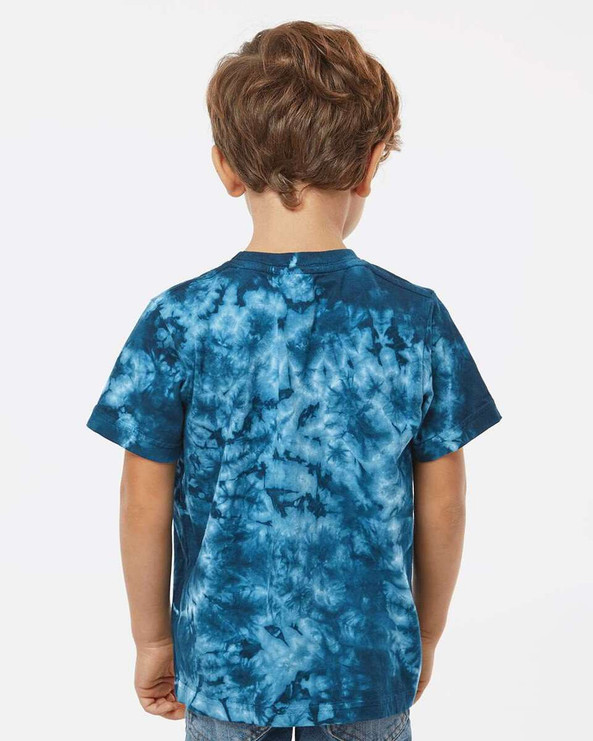 Dyenomite 330CR - Toddler Crystal Tie-Dyed T-Shirt