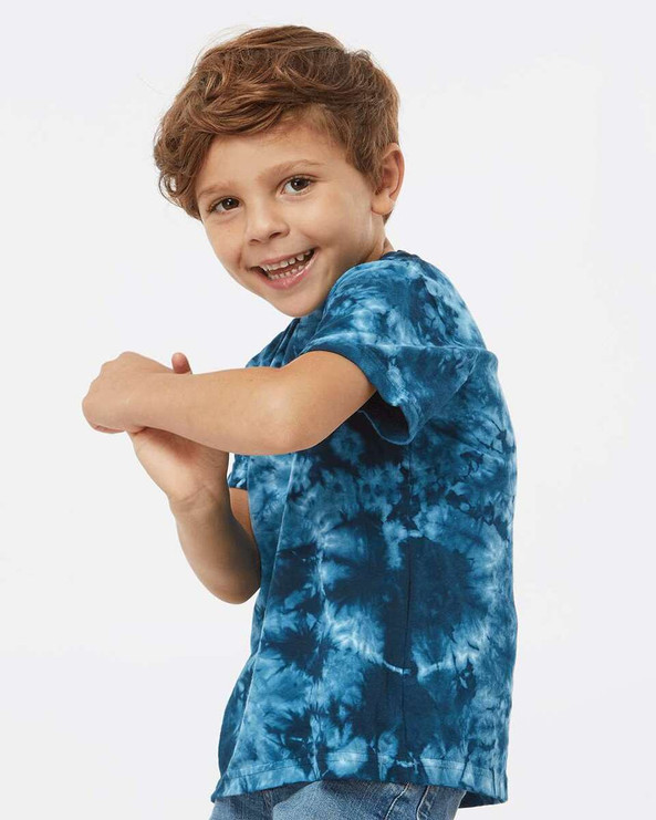 Dyenomite 330CR - Toddler Crystal Tie-Dyed T-Shirt