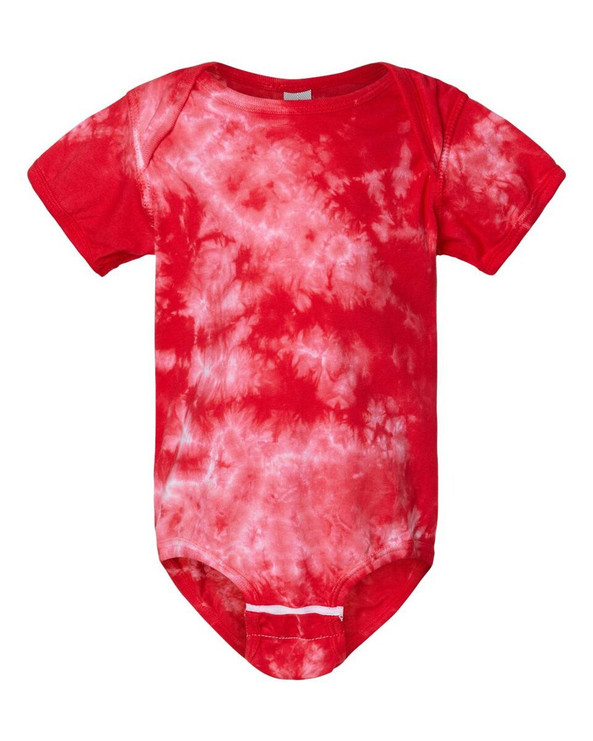Dyenomite 340CR - Infant Crystal Tie-Dyed Onesie