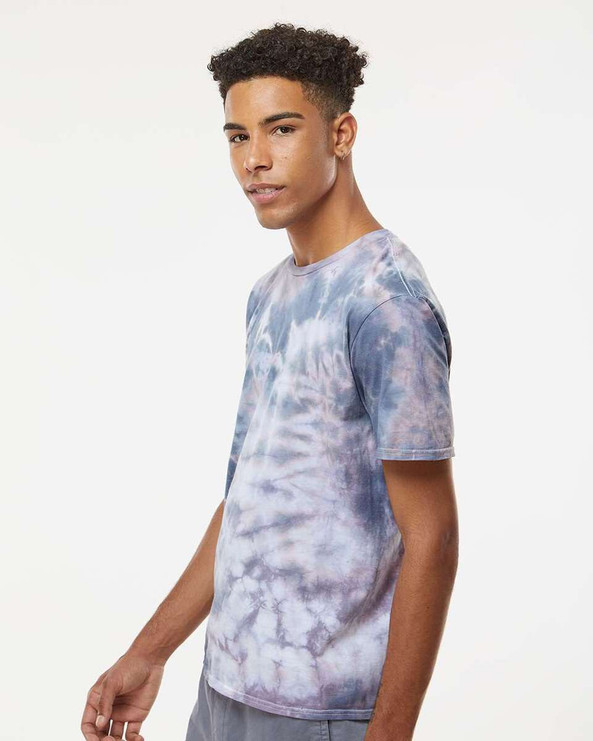 Dyenomite 640LM - LaMer Over-Dyed Crinkle Tie-Dyed T-Shirt