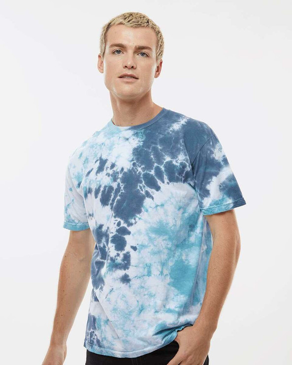 Dyenomite 640LM - LaMer Over-Dyed Crinkle Tie-Dyed T-Shirt