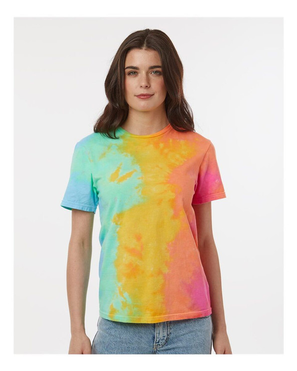 Dyenomite 640VR - Slushie Crinkle Tie-Dyed T-Shirt