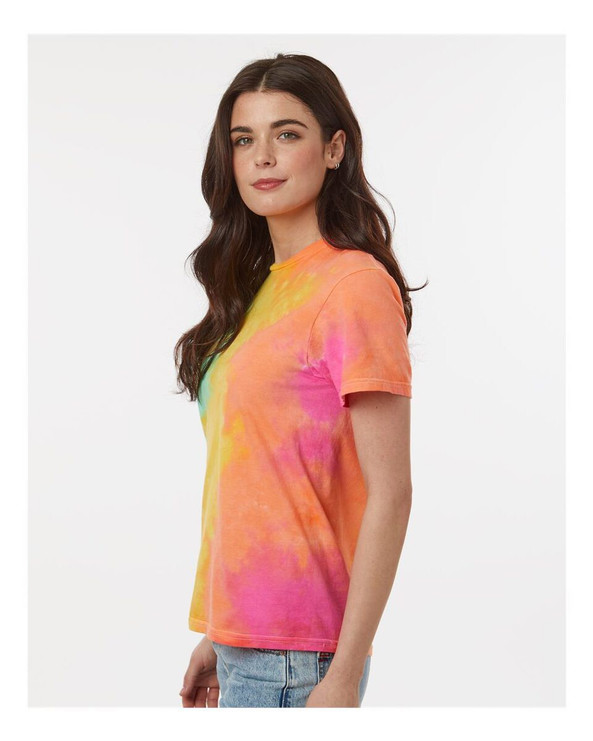 Dyenomite 640VR - Slushie Crinkle Tie-Dyed T-Shirt