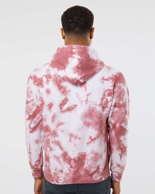Dyenomite 680VR - Blended Tie-Dyed Hooded Sweatshirt