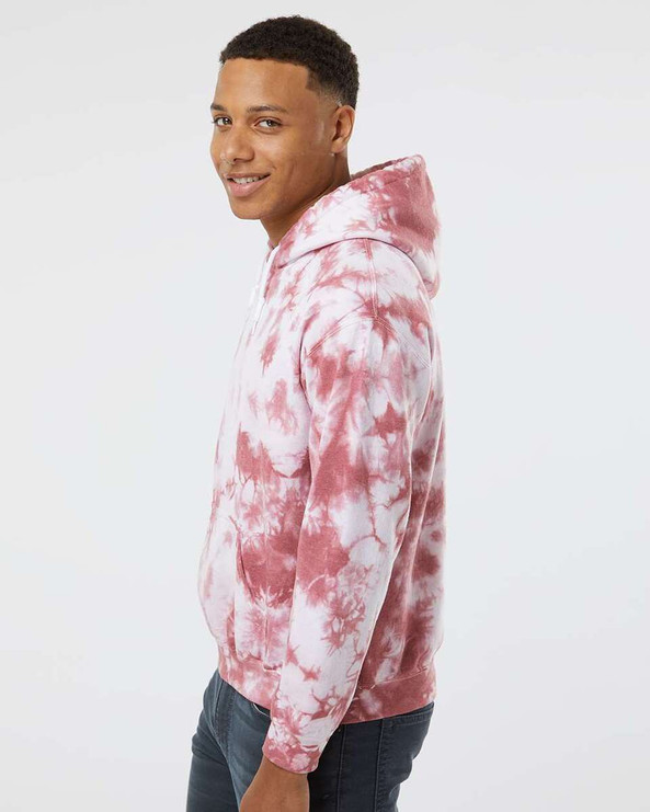 Dyenomite 680VR - Blended Tie-Dyed Hooded Sweatshirt