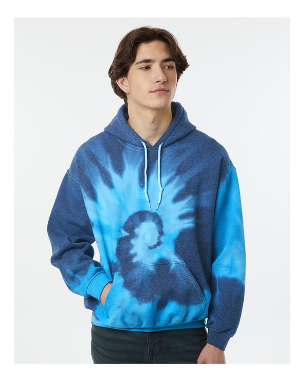 Dyenomite 680VR - Blended Tie-Dyed Hooded Sweatshirt