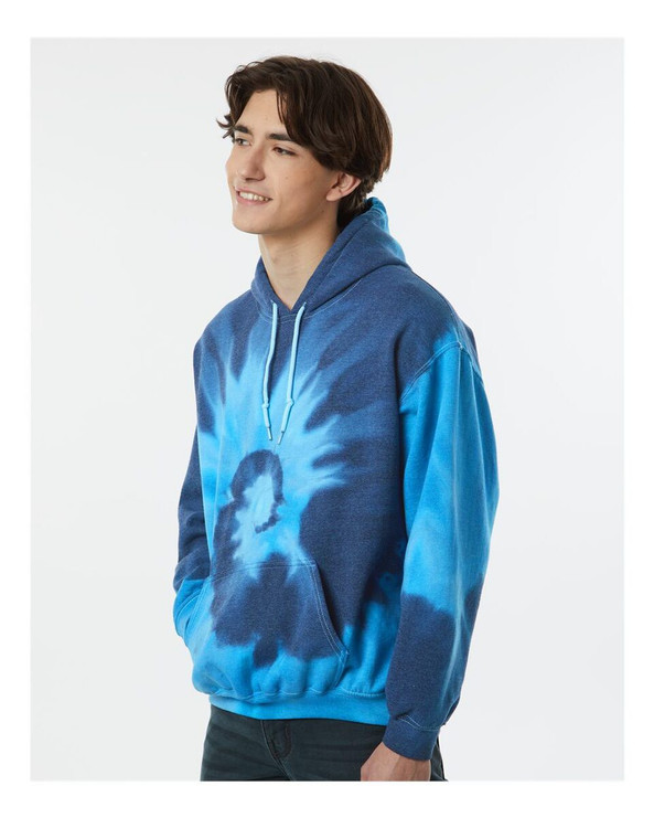 Dyenomite 680VR - Blended Tie-Dyed Hooded Sweatshirt