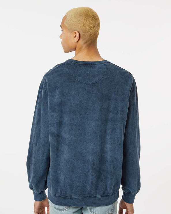 Dyenomite 845MW - Premium Fleece Mineral Wash Crewneck Sweatshirt