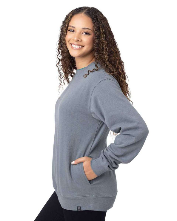 econscious EC5305 - Sudadera Reclaimist de cuello redondo