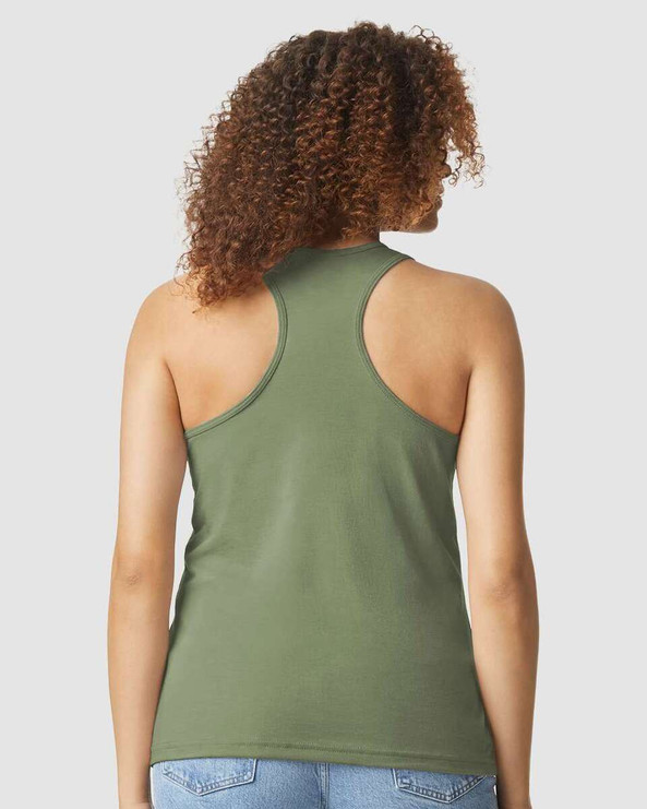 Gildan 64220LCVC - Softstyle® Women’s CVC Racerback Tank Top