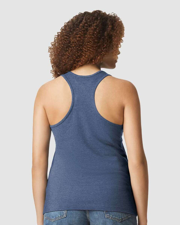 Gildan 64220LCVC - Softstyle® Women’s CVC Racerback Tank Top