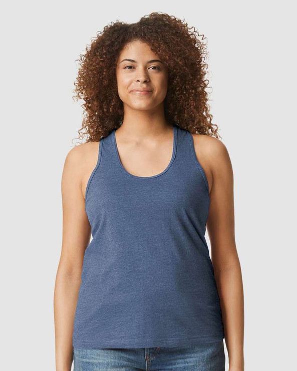 Gildan 64220LCVC - Softstyle® Women’s CVC Racerback Tank Top
