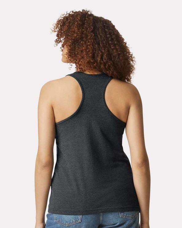 Gildan 64220LCVC - Softstyle® Women’s CVC Racerback Tank Top