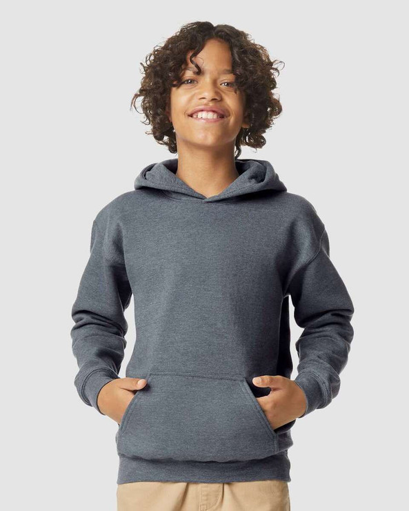 Gildan SF500B - Softstyle® Youth Midweight Hooded Sweatshirt