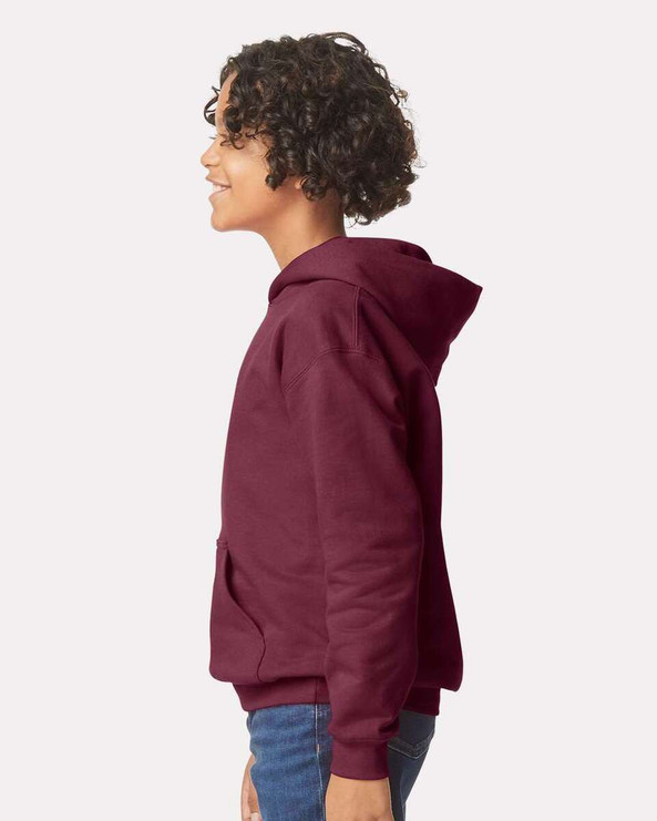 Gildan SF500B - Softstyle® Youth Midweight Hooded Sweatshirt