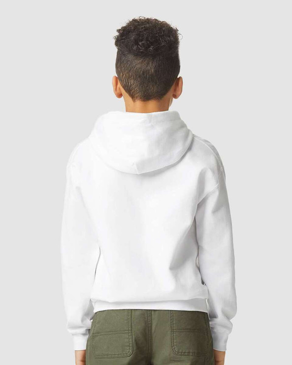 Gildan SF500B - Softstyle® Youth Midweight Hooded Sweatshirt