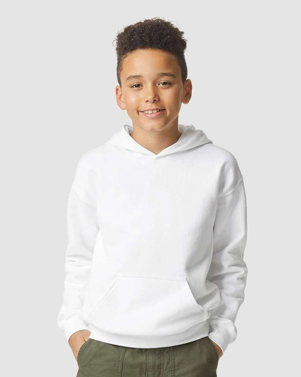 Gildan SF500B - Softstyle® Youth Midweight Hooded Sweatshirt