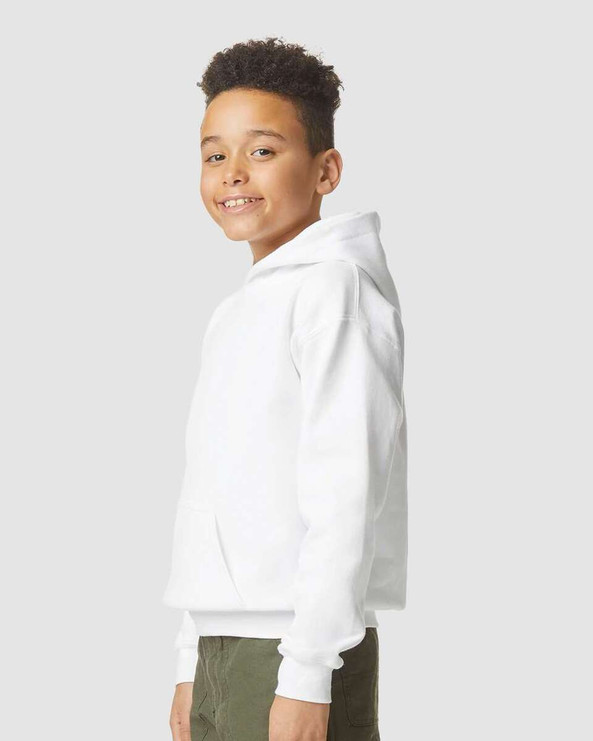 Gildan SF500B - Softstyle® Youth Midweight Hooded Sweatshirt