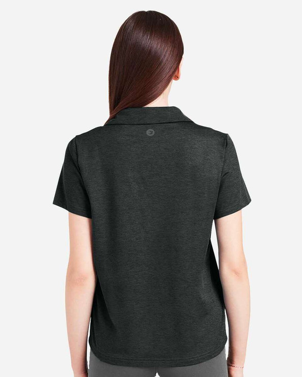 Glyder PDP7058 - Women's Marbled Fairway Polo
