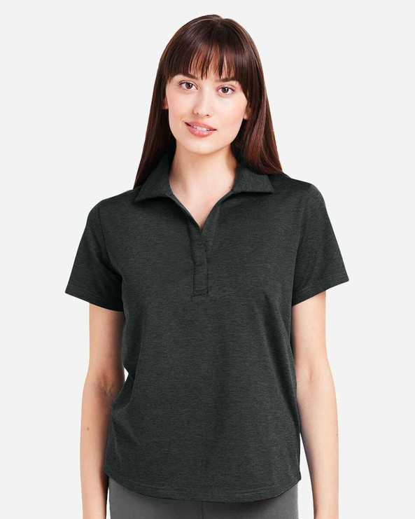 Glyder PDP7058 - Women's Marbled Fairway Polo