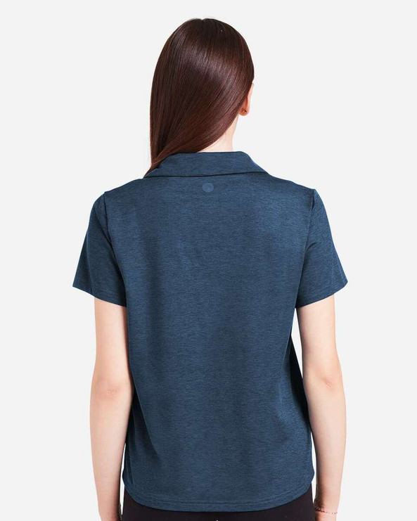 Glyder PDP7058 - Polo Fairway jaspeado de mujer
