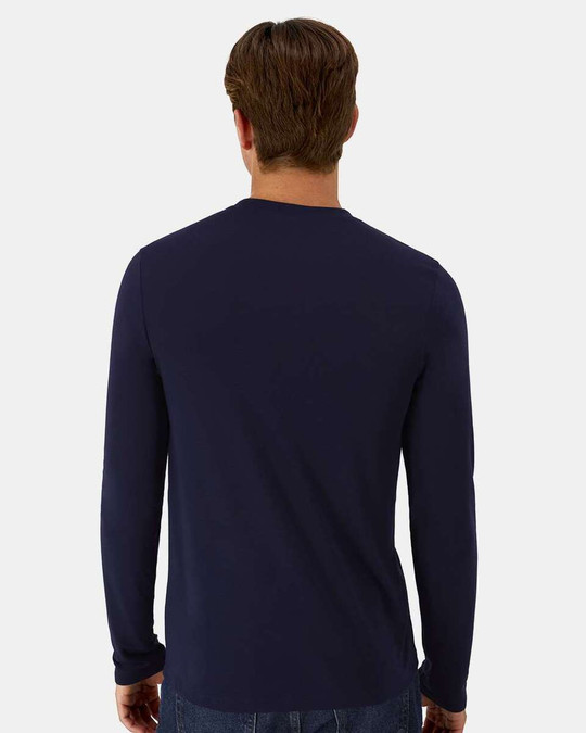 Hanes 484L - Camiseta de manga larga Cool DRI® Cotton Touch