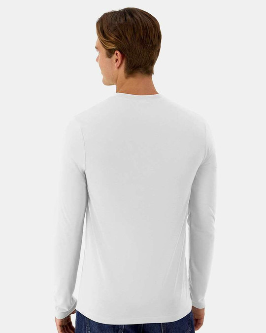 Hanes 484L - Camiseta de manga larga Cool DRI® Cotton Touch
