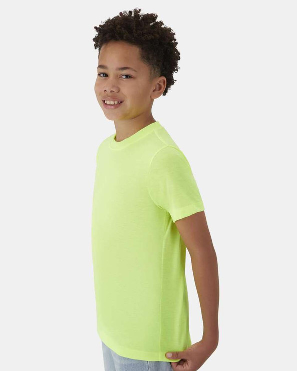 Hanes 484Y - Camiseta Cool DRI® Youth Cotton Touch