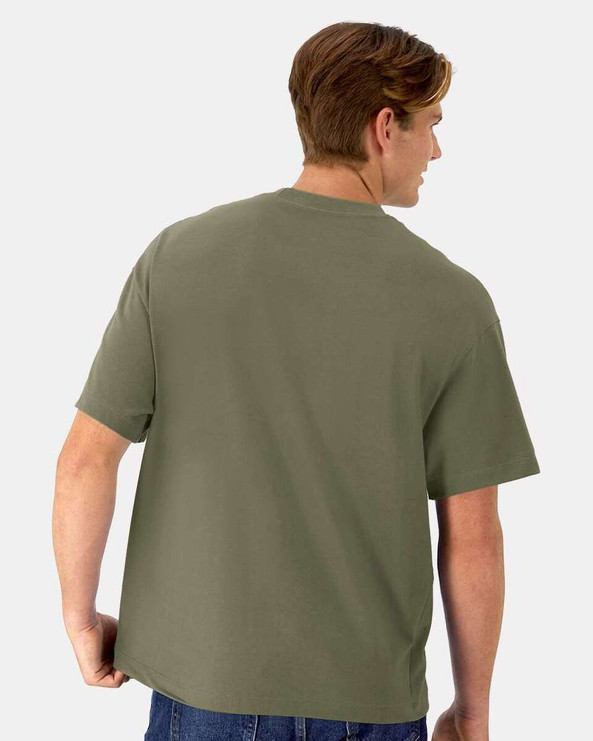 Hanes 5180R - Camiseta Beefy-T® Retro Street
