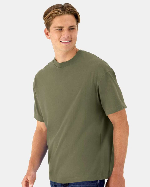 Hanes 5180R - Camiseta Beefy-T® Retro Street