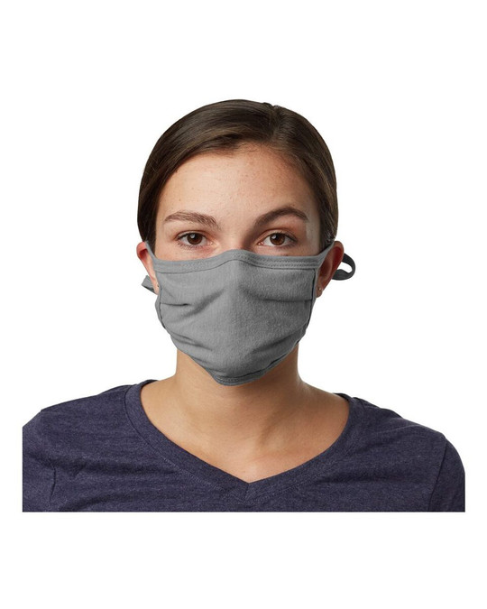 Hanes BMSKAR - Mascarilla ajustable X-Temp™ de 2 capas