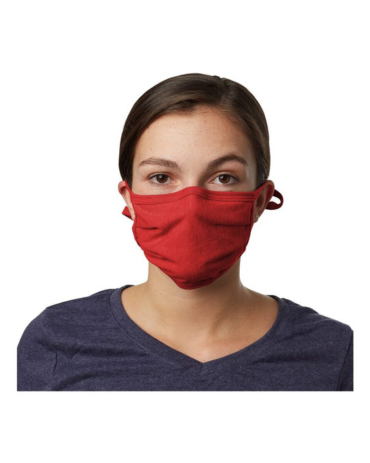 Hanes BMSKAR - Mascarilla ajustable X-Temp™ de 2 capas
