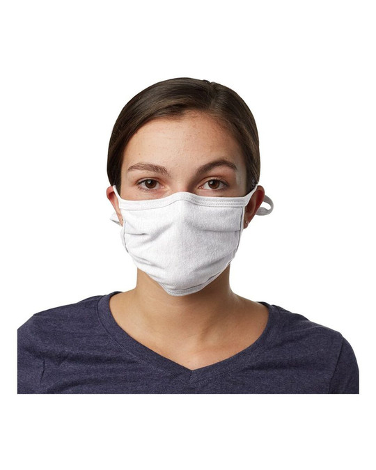 Hanes BMSKAR - Mascarilla ajustable X-Temp™ de 2 capas