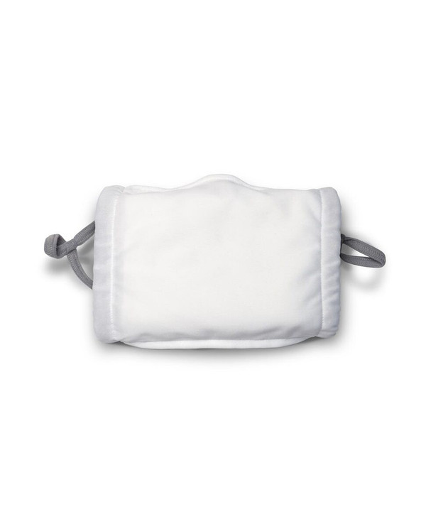 Hanes MKPKCR - Mascarilla de bolsillo de algodón de 2 capas
